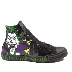 chuck taylor dc comics joker